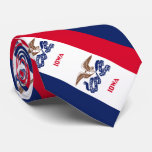 Iowa State Flag Neck Tie