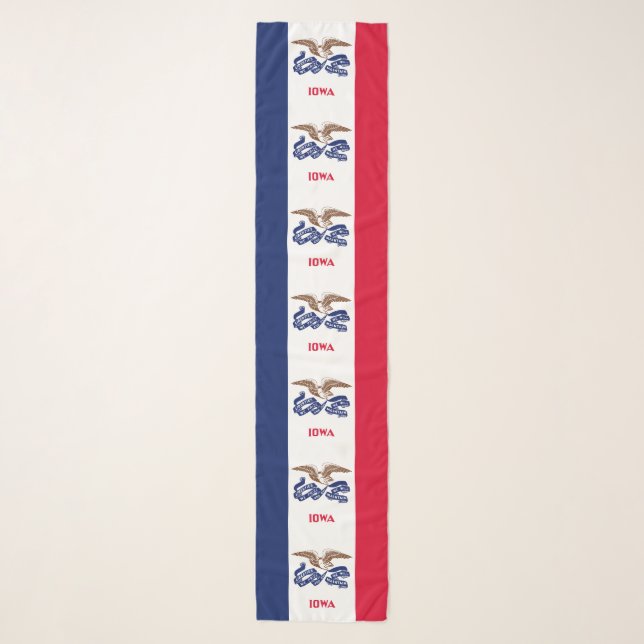 Iowa State Flag Scarf (Front)