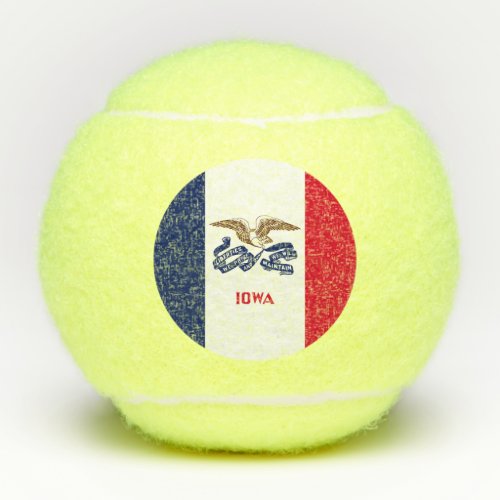 Iowa State Flag Tennis Balls