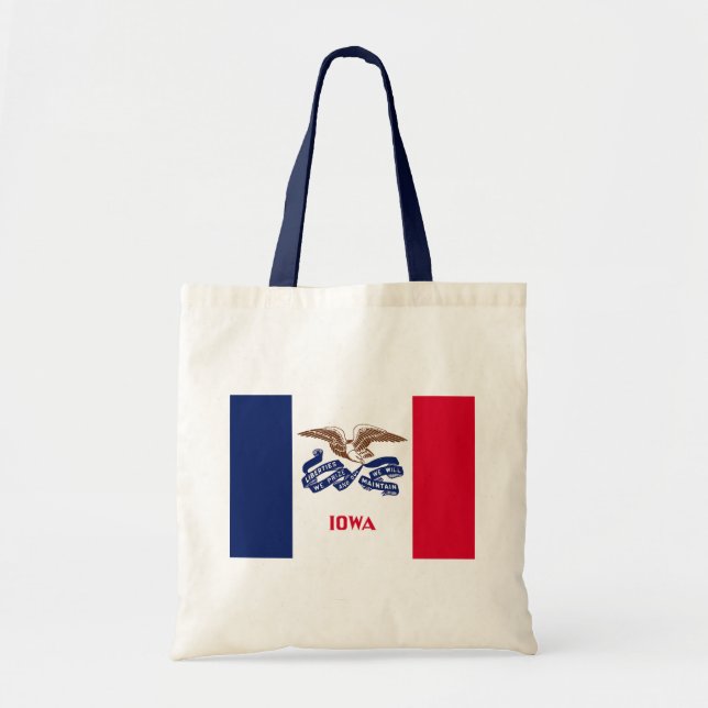Iowa State Flag Tote Bag (Front)