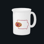 Iowa State Logo Distressed Beverage Pitcher<br><div class="desc">Check out these new Iowa State University designs! Show off your ISU Cyclone pride with these new Iowa State products. These make perfect gifts for the Cyclone student, alumni, family, friend or fan in your life. All of these Zazzle products are customizable with your name, class year, or club. Go...</div>