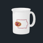Iowa State Logo Distressed Beverage Pitcher<br><div class="desc">Check out these new Iowa State University designs! Show off your ISU Cyclone pride with these new Iowa State products. These make perfect gifts for the Cyclone student, alumni, family, friend or fan in your life. All of these Zazzle products are customizable with your name, class year, or club. Go...</div>