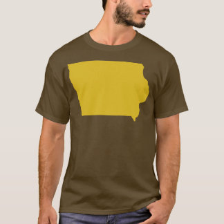 Iowa state map TShirt