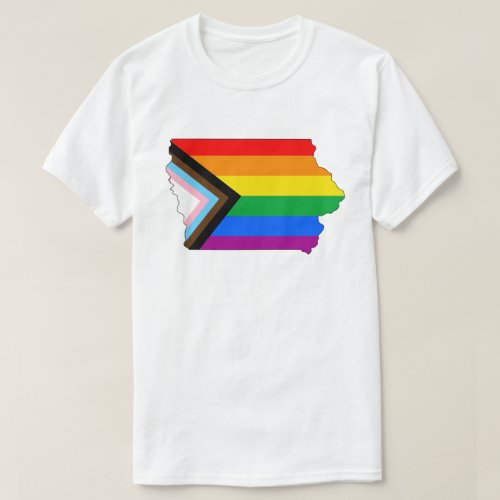 Iowa State Pride LGBTQ Progress Pride T_Shirt