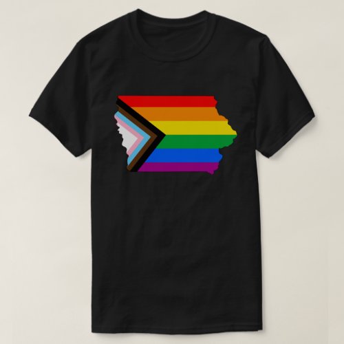 Iowa State Pride LGBTQ Progress Pride T_Shirt