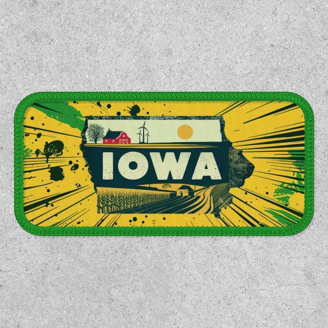 Iowa State Travel Patch (Front)