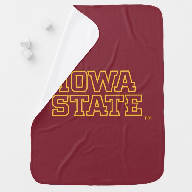Iowa State University | Block Design Baby Blanket (In Situ)