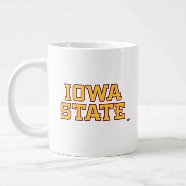 Iowa State University | Block Design Giant Coffee Mug (Left)
