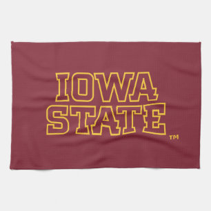 Iowa State University Block Design Kitchen Towel