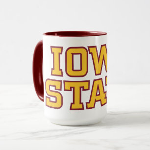 Iowa State University Block Design Mug