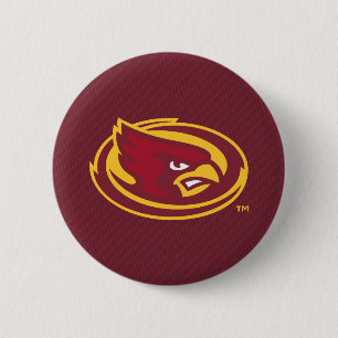 Iowa State University Carbon Fiber Pattern Button