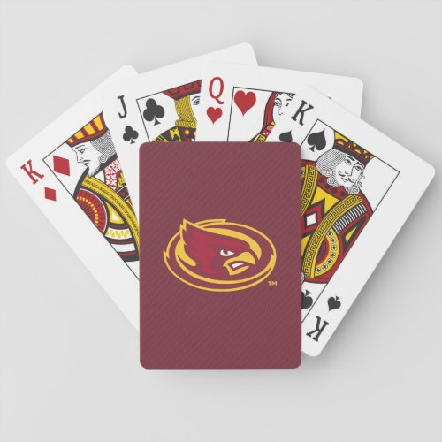 Iowa State University  Carbon Fiber Pattern Playing Cards