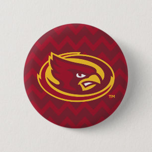 Iowa State University   Chevron Pattern Button