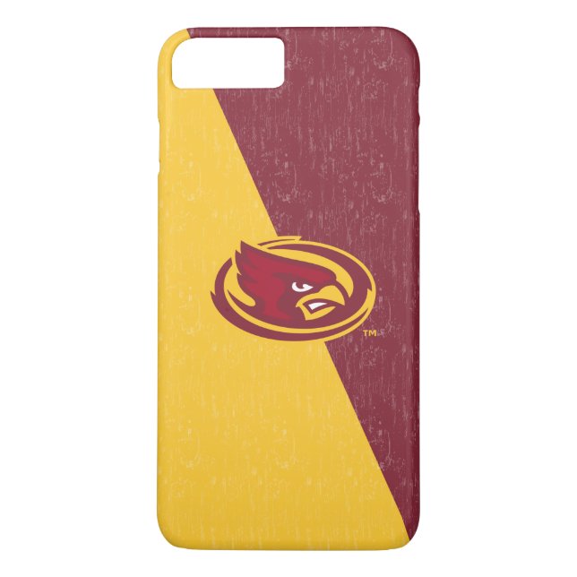 Iowa State University | Distressed Block Design Case-Mate iPhone Case (Back)