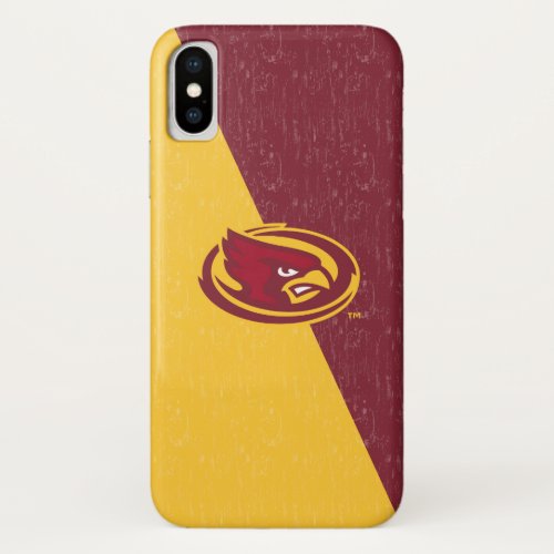 Iowa State University  Distressed Block Design iPhone X Case