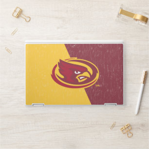 Iowa State University Distressed Block Design HP Laptop Skin