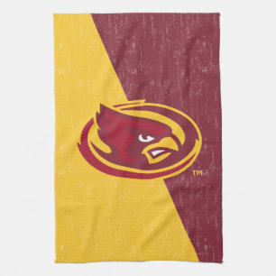 Iowa State University   Distressed Block Design Kitchen Towel