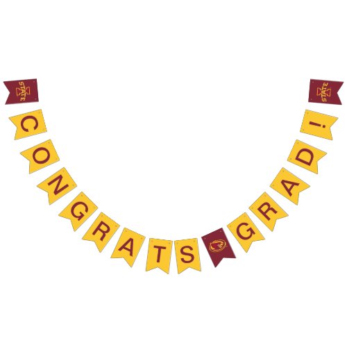 Iowa State University Graduate Bunting Flags