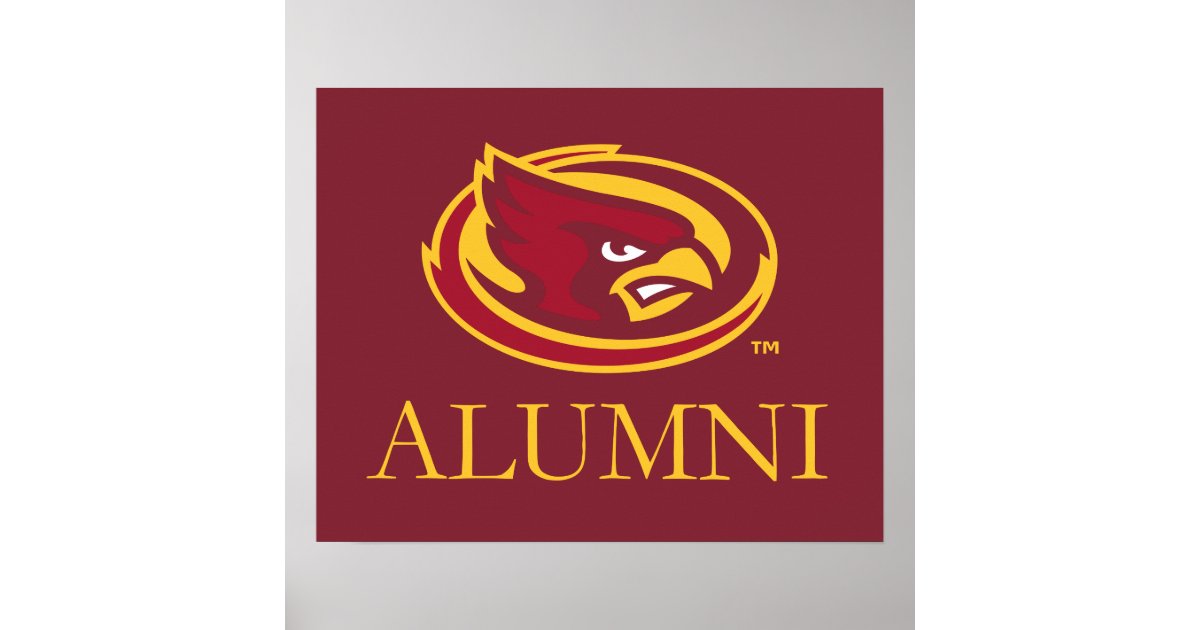 Iowa State University Iowa Alumni Poster Zazzle