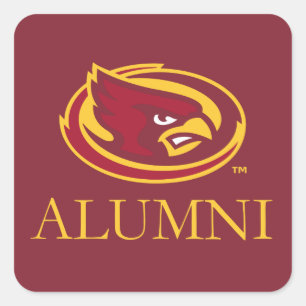 Iowa State University Iowa Alumni Square Sticker