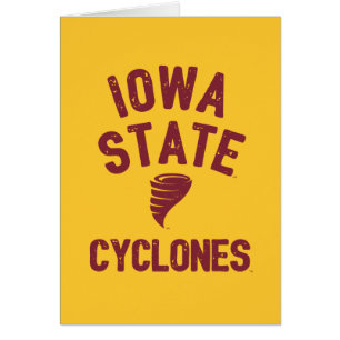 Iowa State University Iowa Cyclone Distressed