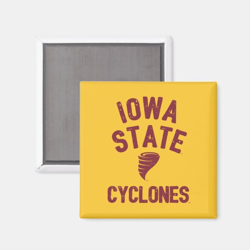 Iowa State Cyclones 4 Inch Round Floral Magnet Bahrain