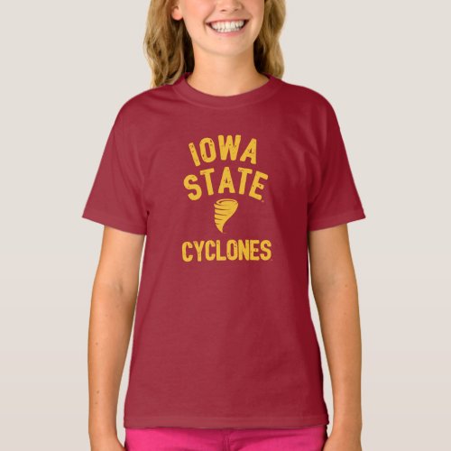Iowa State University  Iowa Cyclone Distressed T_Shirt