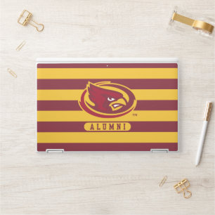 Iowa State University Iowa Logo Alumni Stripes HP Laptop Skin