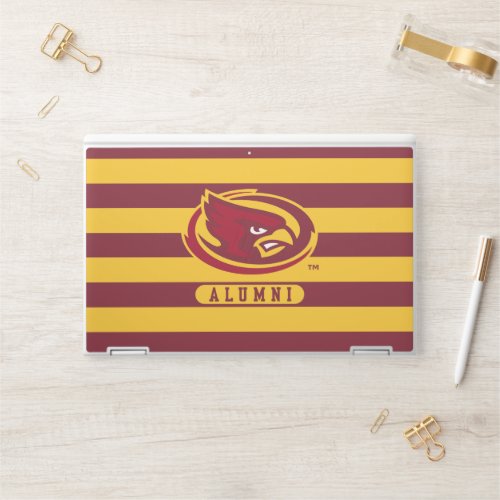 Iowa State University  Iowa Logo Alumni Stripes HP Laptop Skin