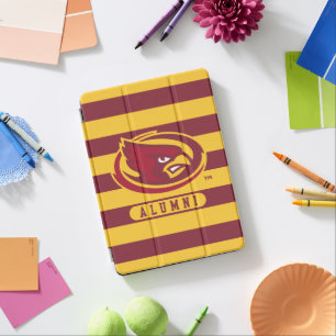 Iowa State University Iowa Logo Alumni Stripes iPad Pro Cover