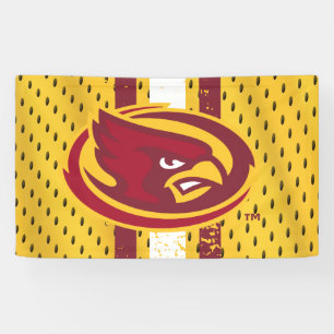Iowa State University Iowa Logo Jersey Pattern Banner