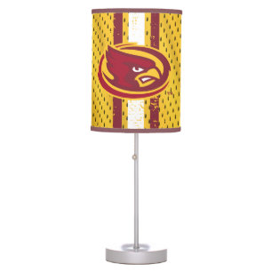 Iowa State University Iowa Logo Jersey Pattern Table Lamp