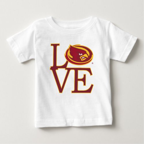 Iowa State University  Iowa Love Logo Baby T_Shirt