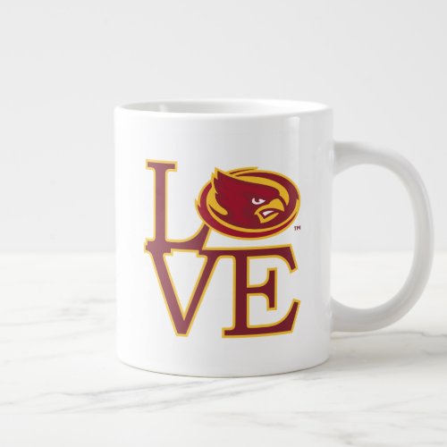 Iowa State University  Iowa Love Logo Giant Coffee Mug