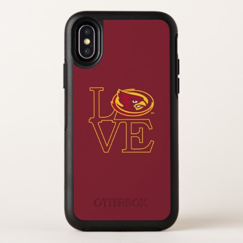 Iowa State University  Iowa Love Logo OtterBox Symmetry iPhone X Case