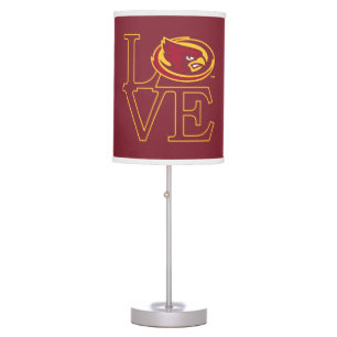 Iowa State University Iowa Love Logo Table Lamp