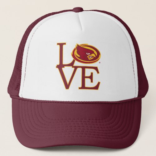 Iowa State University  Iowa Love Logo Trucker Hat