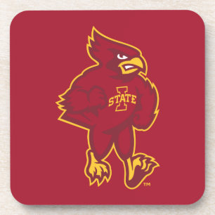 Iowa State University   Iowa Mascot Beverage Coaster