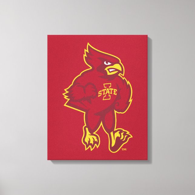 Iowa State University | Iowa Mascot Canvas Print (Front)