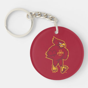 Iowa State University Iowa Mascot Keychain