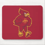 Iowa State University | Iowa Mascot Mouse Pad<br><div class="desc">Check out these new Iowa State University designs! Show off your ISU Cyclone pride with these new Iowa State products. These make perfect gifts for the Cyclone student, alumni, family, friend or fan in your life. All of these Zazzle products are customizable with your name, class year, or club. Go...</div>