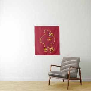 Iowa State University   Iowa Mascot Tapestry