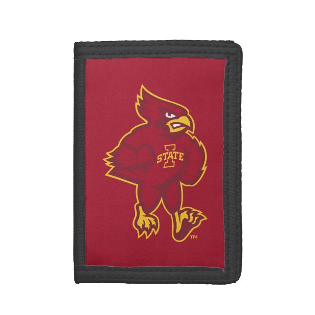 Iowa State University | Iowa Mascot Trifold Wallet (Front Vertical)