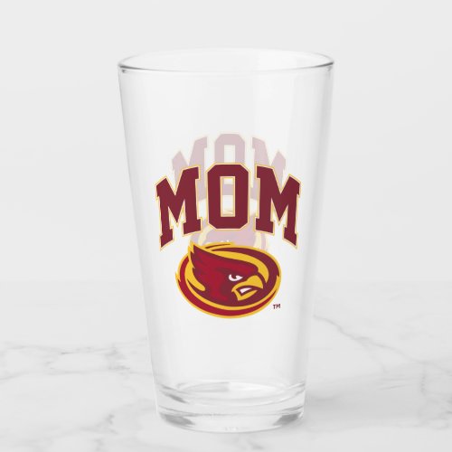 Iowa State University  Iowa Proud Mom Glass