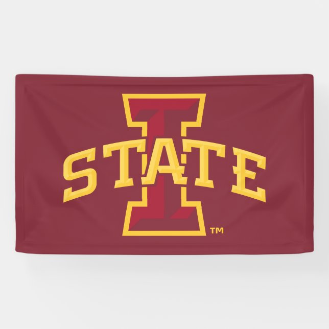 Iowa State University | Iowa State Arched Logo Banner (Horizontal)