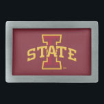 Iowa State University | Iowa State Arched Logo Belt Buckle<br><div class="desc">Check out these new Iowa State University designs! Show off your ISU Cyclone pride with these new Iowa State products. These make perfect gifts for the Cyclone student, alumni, family, friend or fan in your life. All of these Zazzle products are customizable with your name, class year, or club. Go...</div>