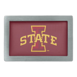 Iowa State University Iowa State Arched Logo Belt Buckle