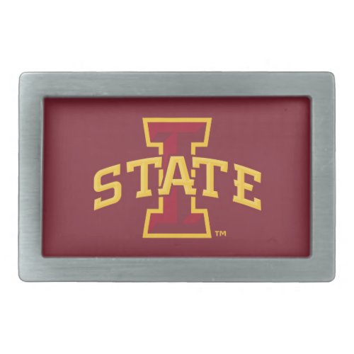 Iowa State University  Iowa State Arched Logo Belt Buckle