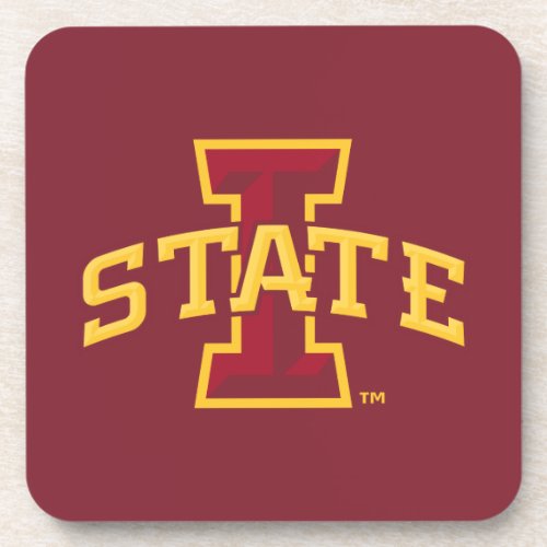 Iowa State University  Iowa State Arched Logo Beverage Coaster