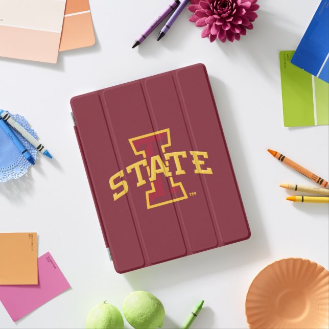 Iowa State University | Iowa State Arched Logo iPad Smart Cover (In Situ)